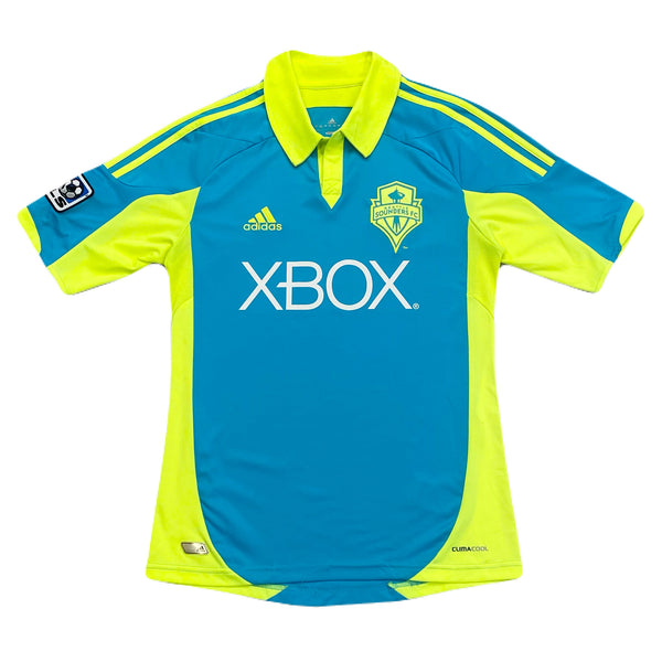 Adidas Seattle Sounders FC Cyan 2012/13 MLS Third 3rd Soccer Jersey Men’s Small
