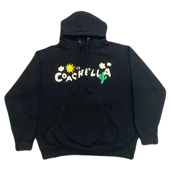 Coachella 2023 Bad Bunny Desert Lineup Double Sided Puffy Print Hoodie Medium