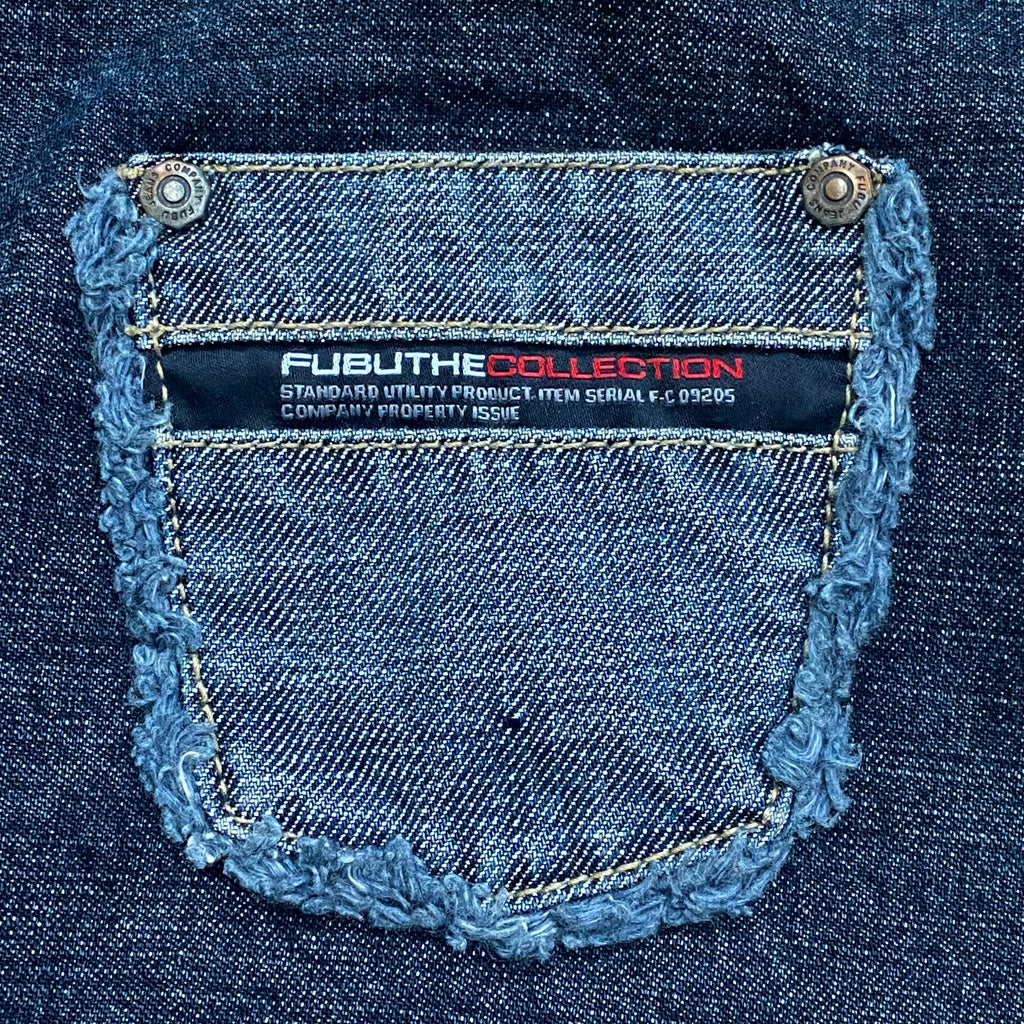 Vintage FUBU The Collection Denim Shoulder Bag