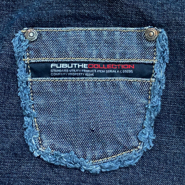 Vintage FUBU The Collection Denim Shoulder Bag