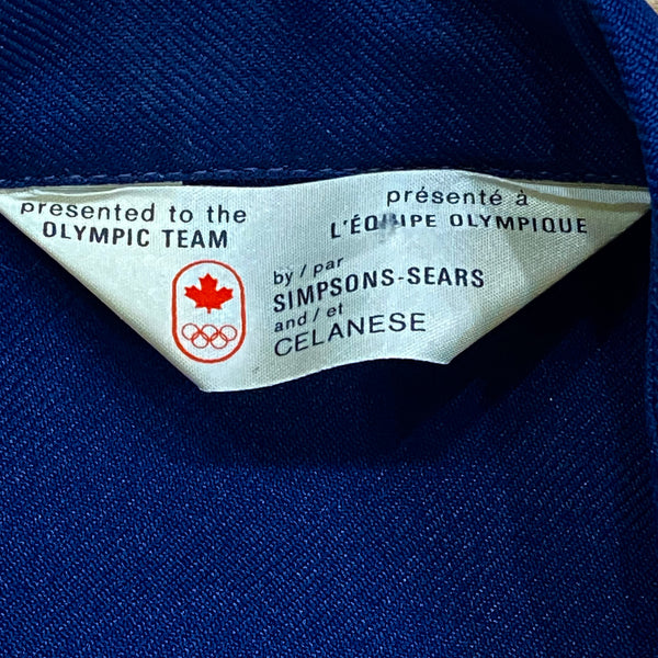 Rare Vintage 1976 Summer Olympics Canada Wrap Coat Custom Fit to Athlete