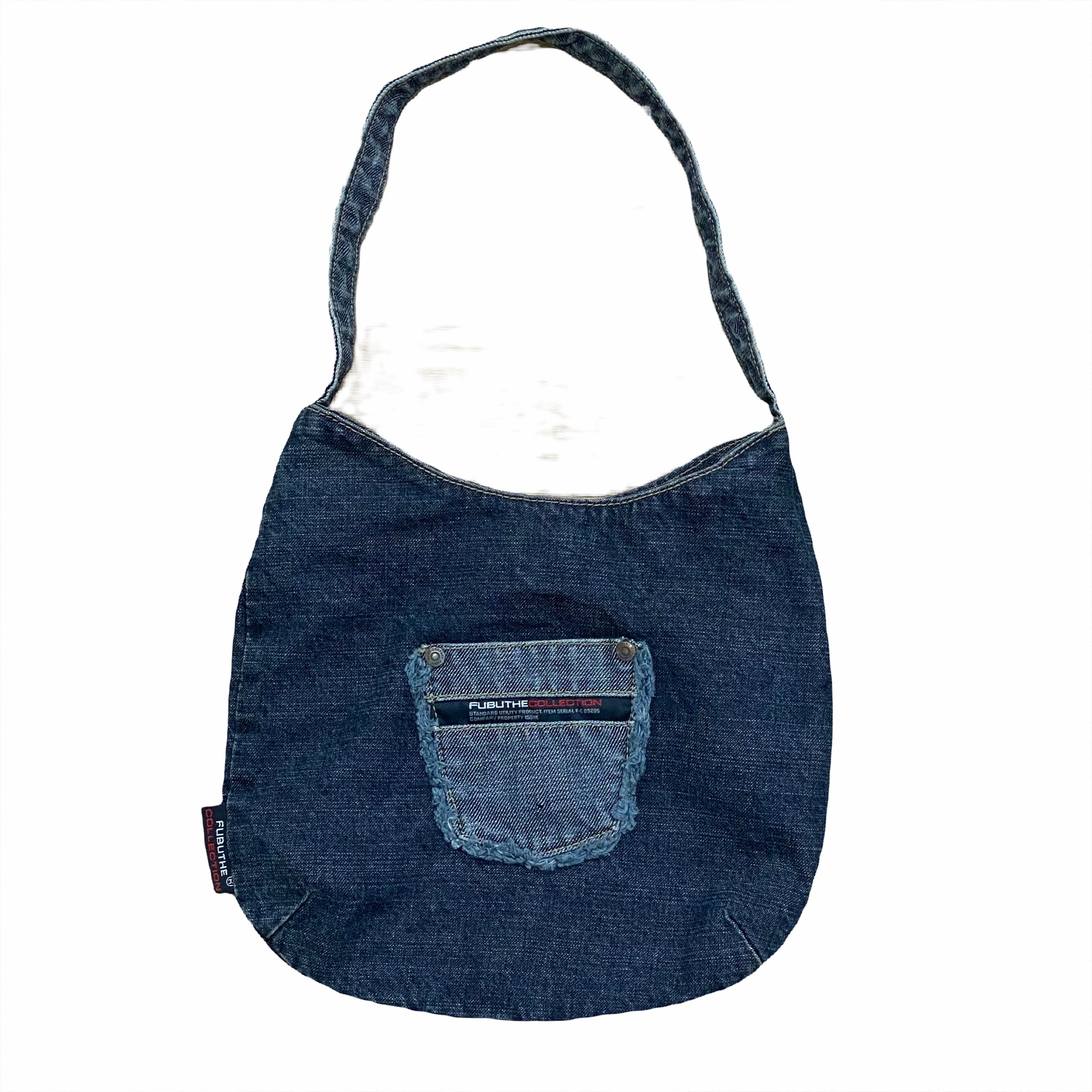 Vintage FUBU The Collection Denim Shoulder Bag