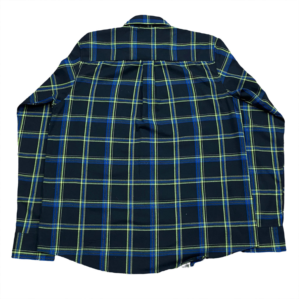 Dixxon Plaid Flannel Infectious Grooves Long Sleeve Button Up Shirt XL Tall