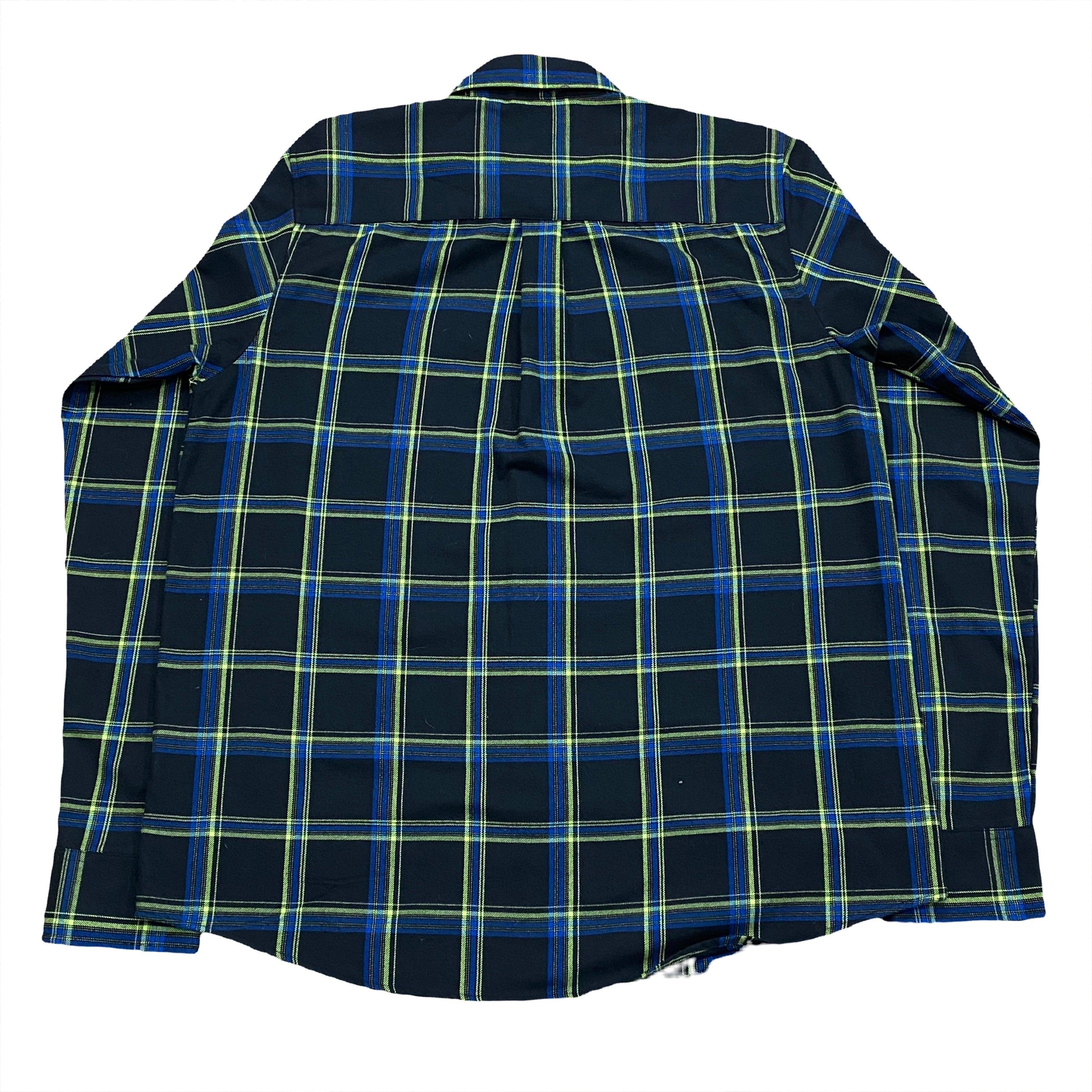 Dixxon Plaid Flannel Infectious Grooves Long Sleeve Button Up Shirt XL Tall