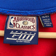 Load image into Gallery viewer, Vintage 90’s Hardwood Classics GIII by Carl Banks NBA Philadelphia 76ers All Over Print Dress Women’s XL
