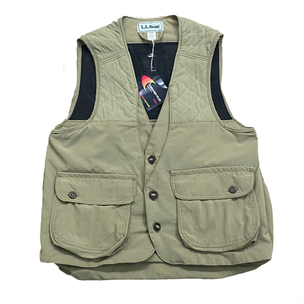 Vintage 80’s L.L. Bean OW420 Hunting Fishing Cordura Mesh Back Vest Medium (New With Tags)