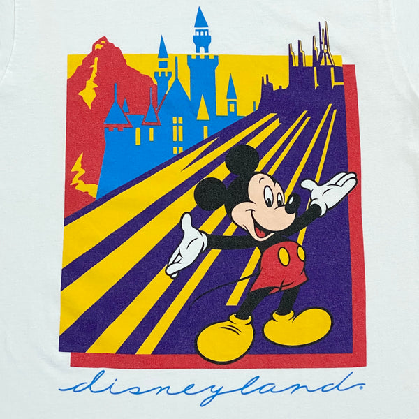 Vintage 90’s Disney Character Fashions Mickey Mouse Disneyland T-Shirt Women’s Medium Like New