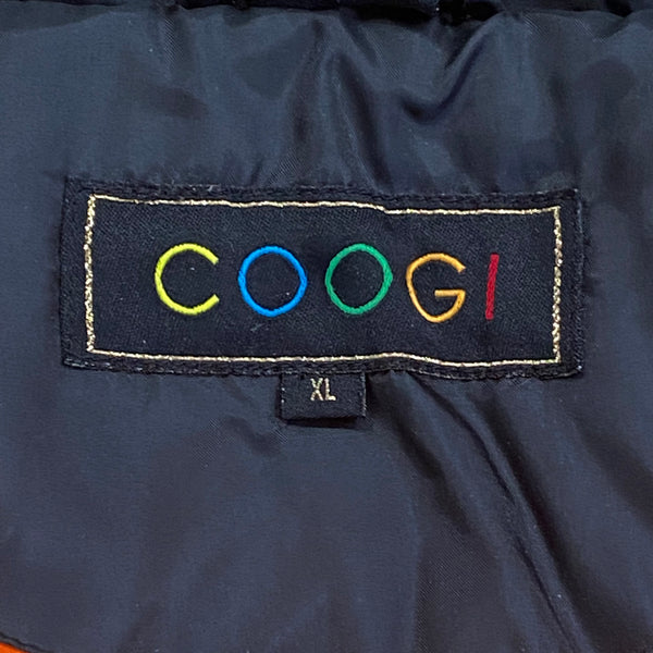 COOGI Rainbow Spell Out Puffer Vest Women’s XL