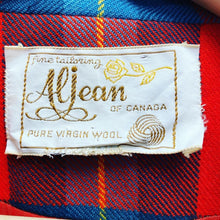 Load image into Gallery viewer, Vintage 70’s Aljean Plaid Wool Blazer Jacket Women’s XL
