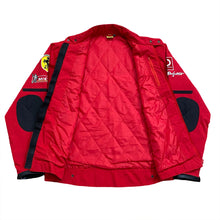 Load image into Gallery viewer, Rare Vintage 1996 Nice Man Sports Ferrari Quilted Lined Racing Jacket XXL
