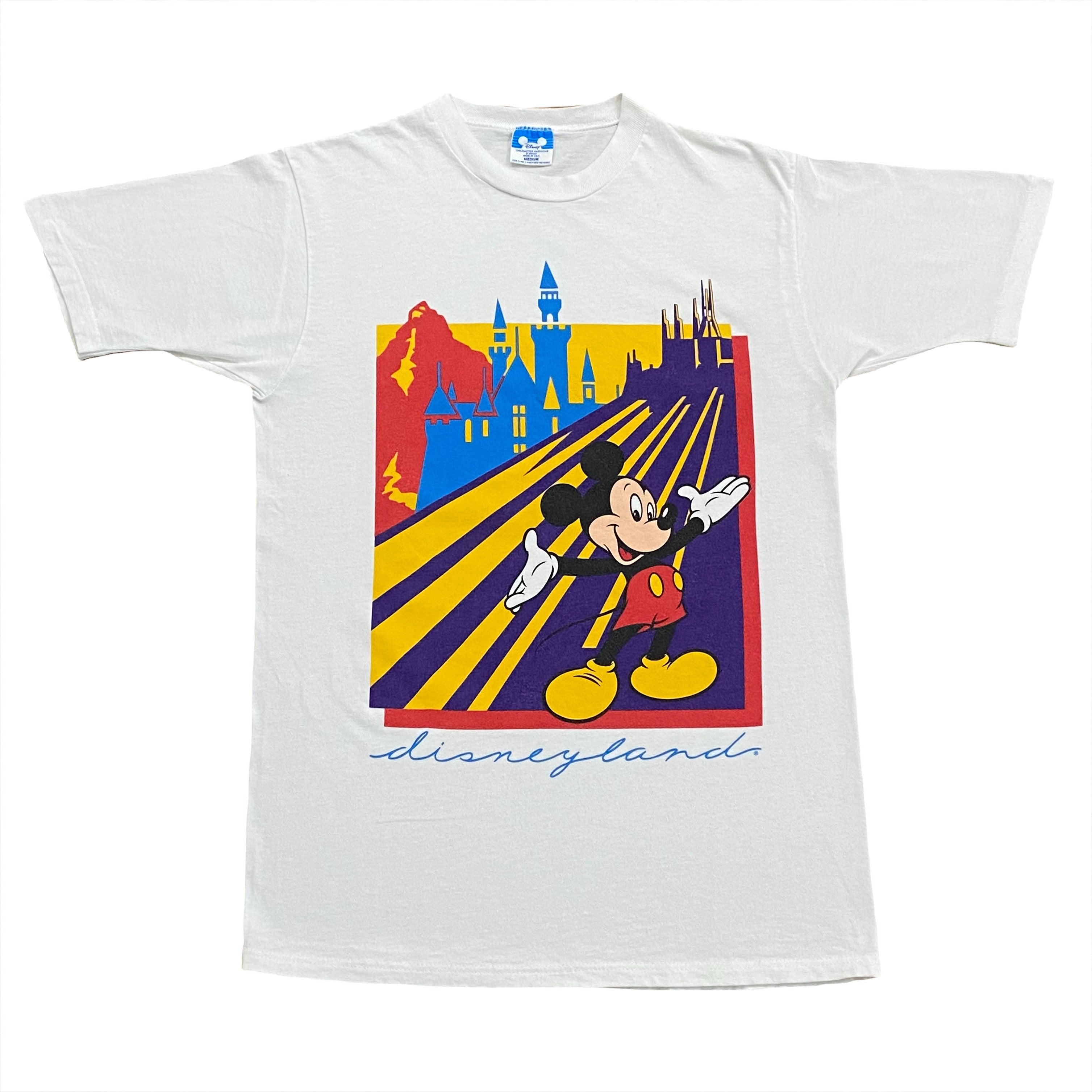 Vintage Disney Character Fashions Mickey Mouse Disneyland T-Shirt Women’s Medium