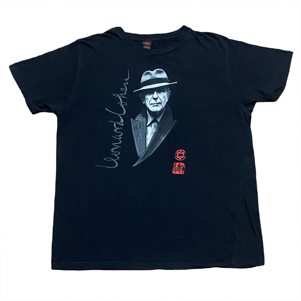 Leonard Cohen 2009 Unified Hearts Tour T-Shirt Medium
