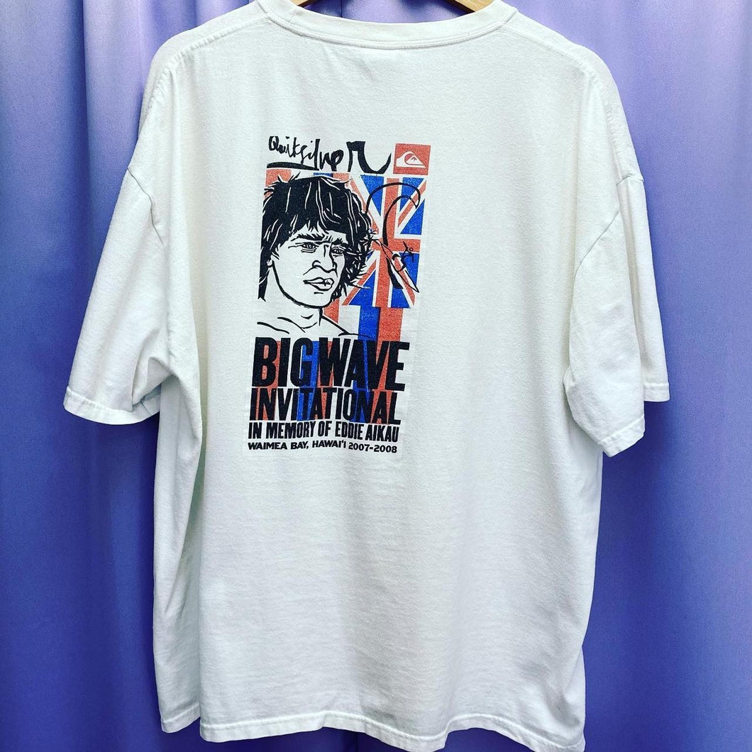 Quiksilver Big Wave Invitational 2007-2008 in Memory of Eddie Aikau T-Shirt XL