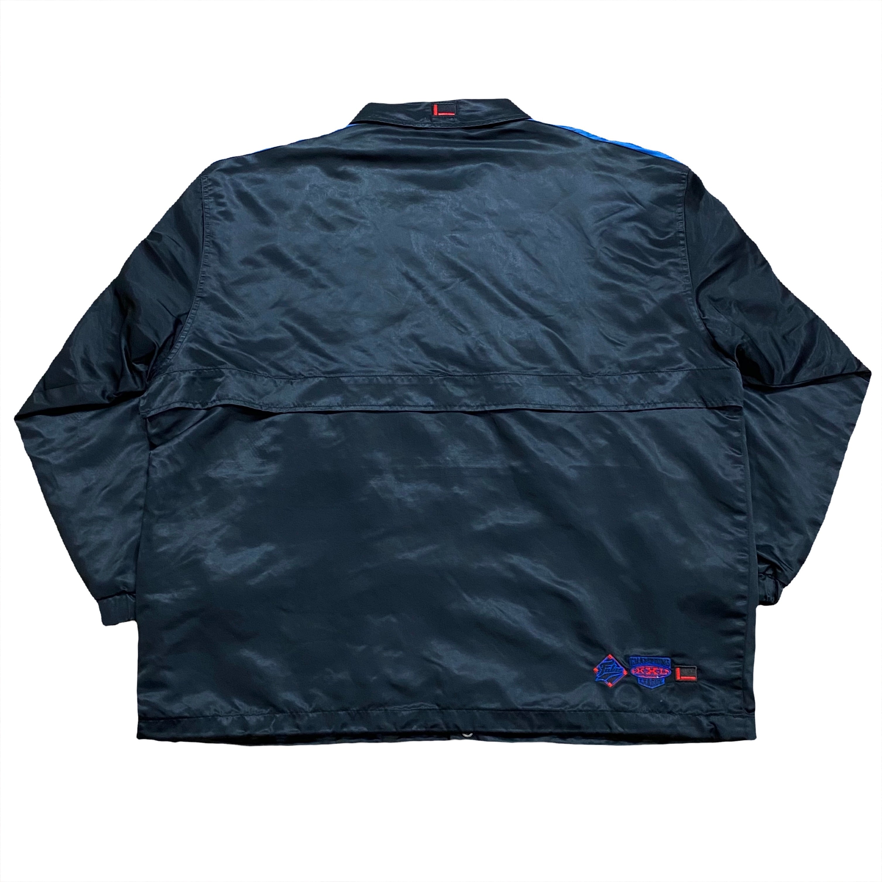Vintage Fubu Satin Snap Coach Jacket XL
