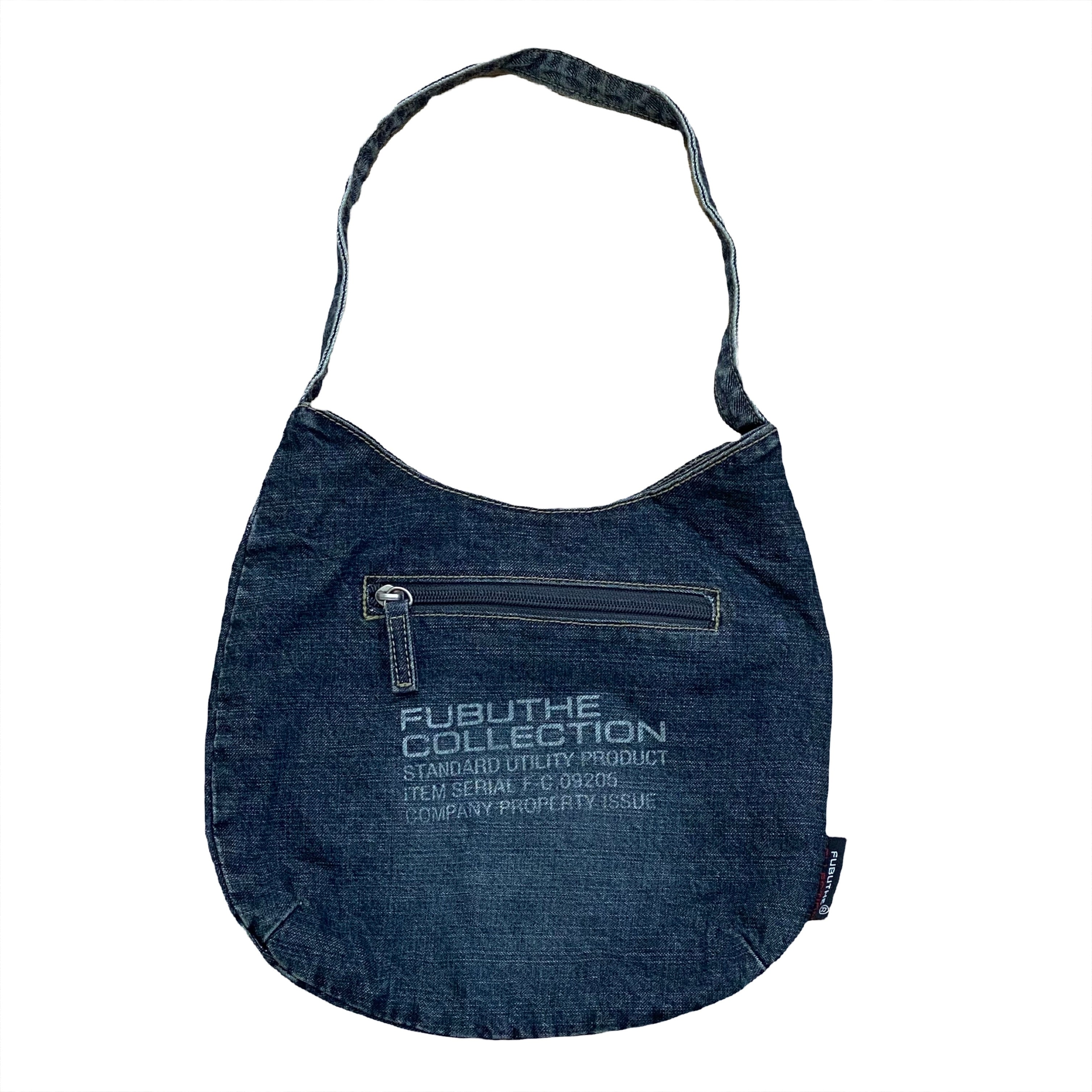Vintage FUBU The Collection Denim Shoulder Bag
