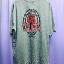 Load image into Gallery viewer, Vintage 1997 Iron Mike’s Sports Bar Mike Tyson / Holyfield Parody T-Shirt XL
