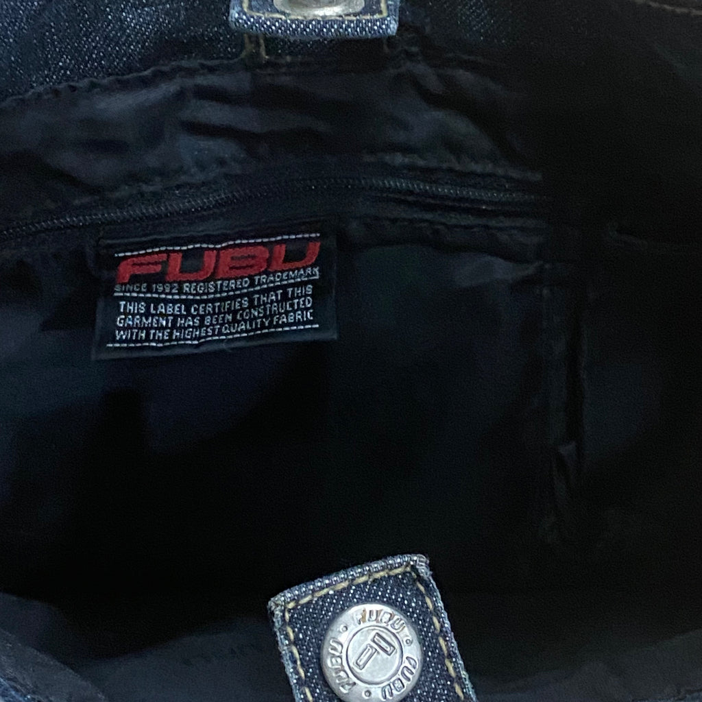 Vintage FUBU The Collection Denim Shoulder Bag