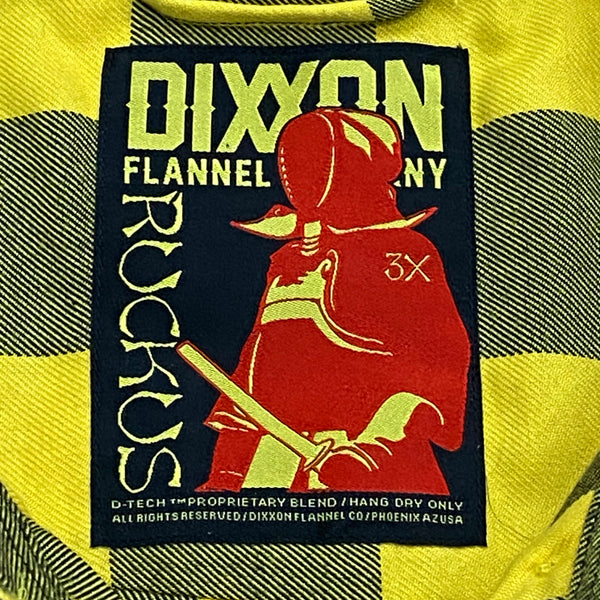 Dixxon Flannel Wu Tang Bring The Ruckus Long Sleeve Button Up Shirt 3XL