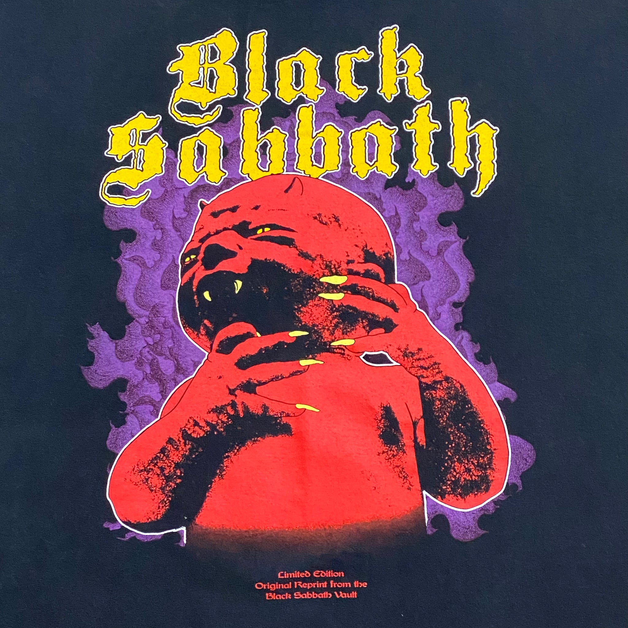 Vintage 90 s Black Sabbath Born Again Limited Edition Original Reprint Subtle Flex Streetwear