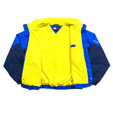 Load image into Gallery viewer, Vintage 90’s Tommy Hilfiger Fleece Lined Windbreaker Jacket with Concealable Hood XL
