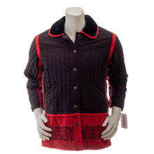 Load image into Gallery viewer, Vintage Micky Co Quilted Corduroy Embroidered Jacket Womens L

