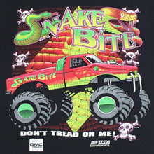 Load image into Gallery viewer, Vintage 1992 Snake Bite Monster Truck Single Stitch T-Shirt Mens Medium
