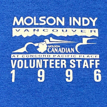 Load image into Gallery viewer, Vintage 1996 Vancouver Molson Indy Volunteer Staff Single Stitch T-Shirt Mens XL
