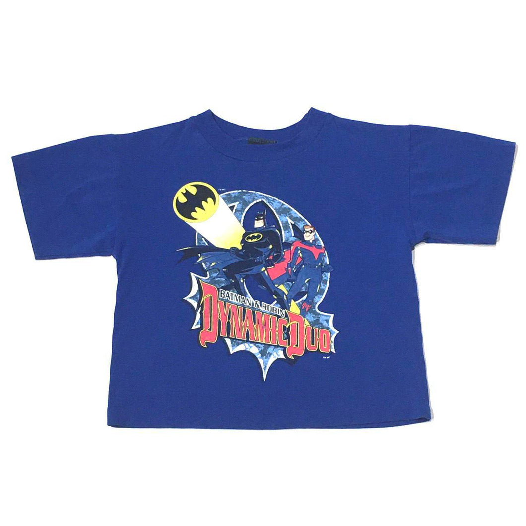 Vintage 1997 Batman & Robin Dynamic Duo T-Shirt Kids Small
