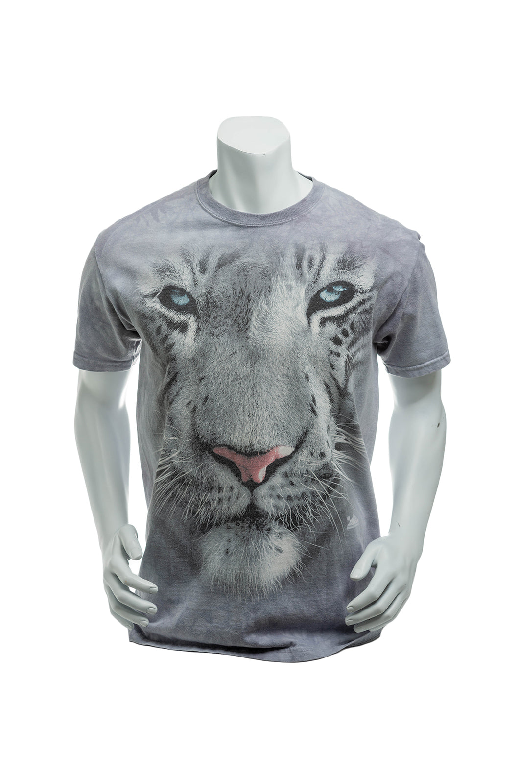 The Mountain 2011 White Tiger Stone Washed T-Shirt Men's Medium