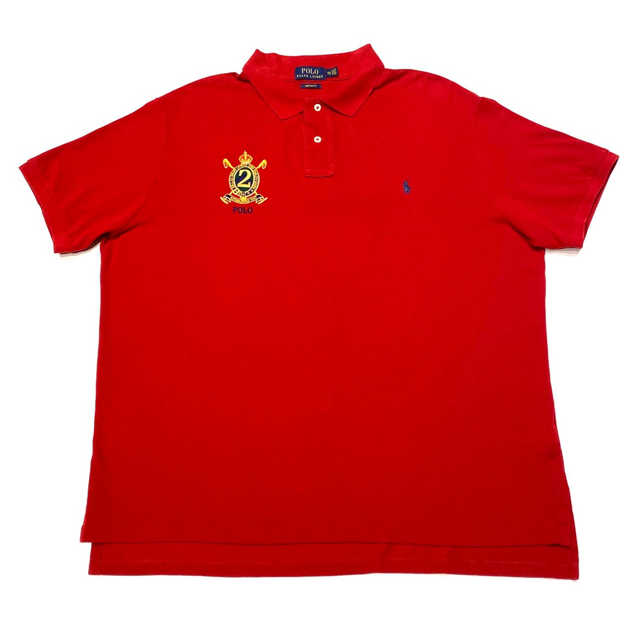 Polo Ralph Lauren Polo Shirt Crest Logo 2 XXL – Subtle Flex Streetwear