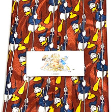 Load image into Gallery viewer, Trademark Tag view of Disney Donald Duck All Over Print Necktie

