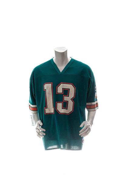 Vintage 90's Logo 7 NFL Miami Dolphins Dan Marino Jersey Mens XXL