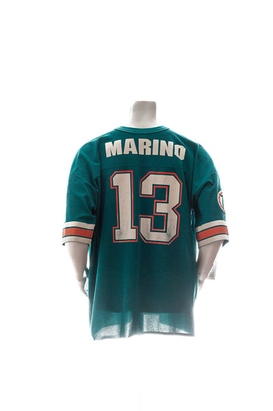 Vintage 90's Logo 7 NFL Miami Dolphins Dan Marino Jersey Mens XXL
