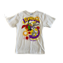 Load image into Gallery viewer, Vintage 90&#39;s Warner Bros Movie World Gold Coast Australia Bugs Bunny &amp; Daffy Duck T-Shirt Kids 12
