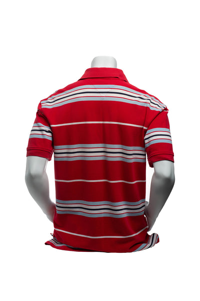 Vintage 90's Tommy Hilfiger Striped Polo Shirt Men's Large