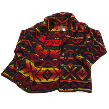 Load image into Gallery viewer, Vintage 90s Woolrich Aztec Pea Coat Women&#39;s M
