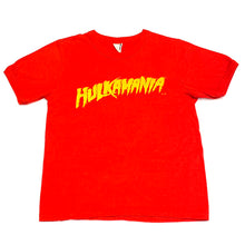 Load image into Gallery viewer, Vintage 80’s WWF Hulk Hogan Hulkamania Single Stitch Ringer T-Shirt Youth Large
