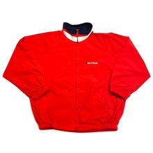 Load image into Gallery viewer, Vintage 90&#39;s Nautica Red Blue Challenge Embroidered Light Jacket Men&#39;s M
