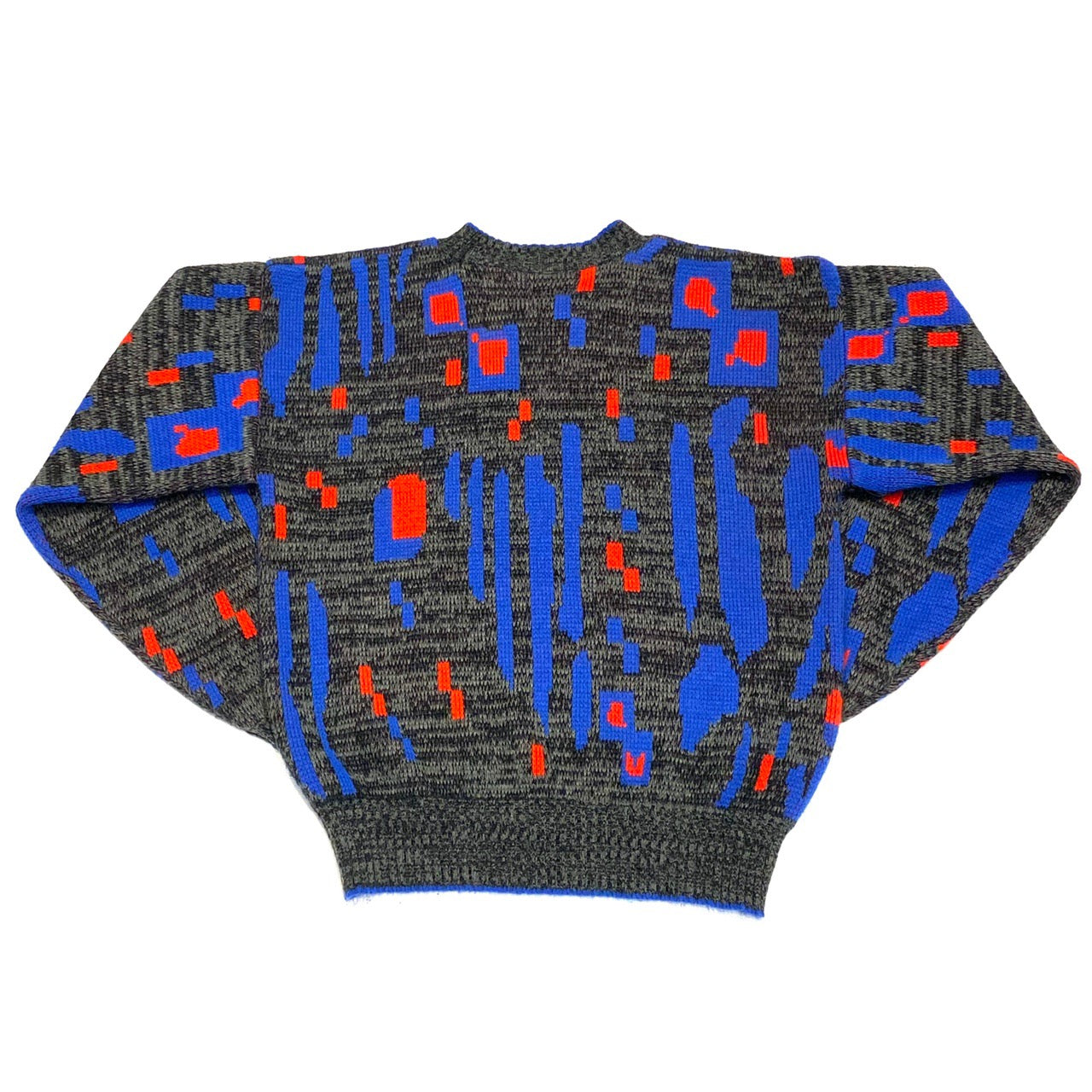 Vintage 90's Nordic Color Block Sweater Mens Large