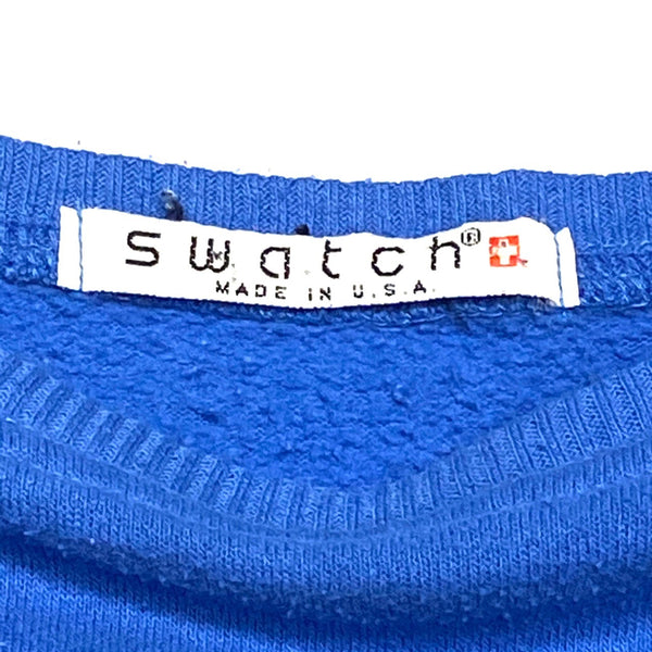 Vintage 90's SWATCH Big Chief Sweatshirt with Pockets Womens Small