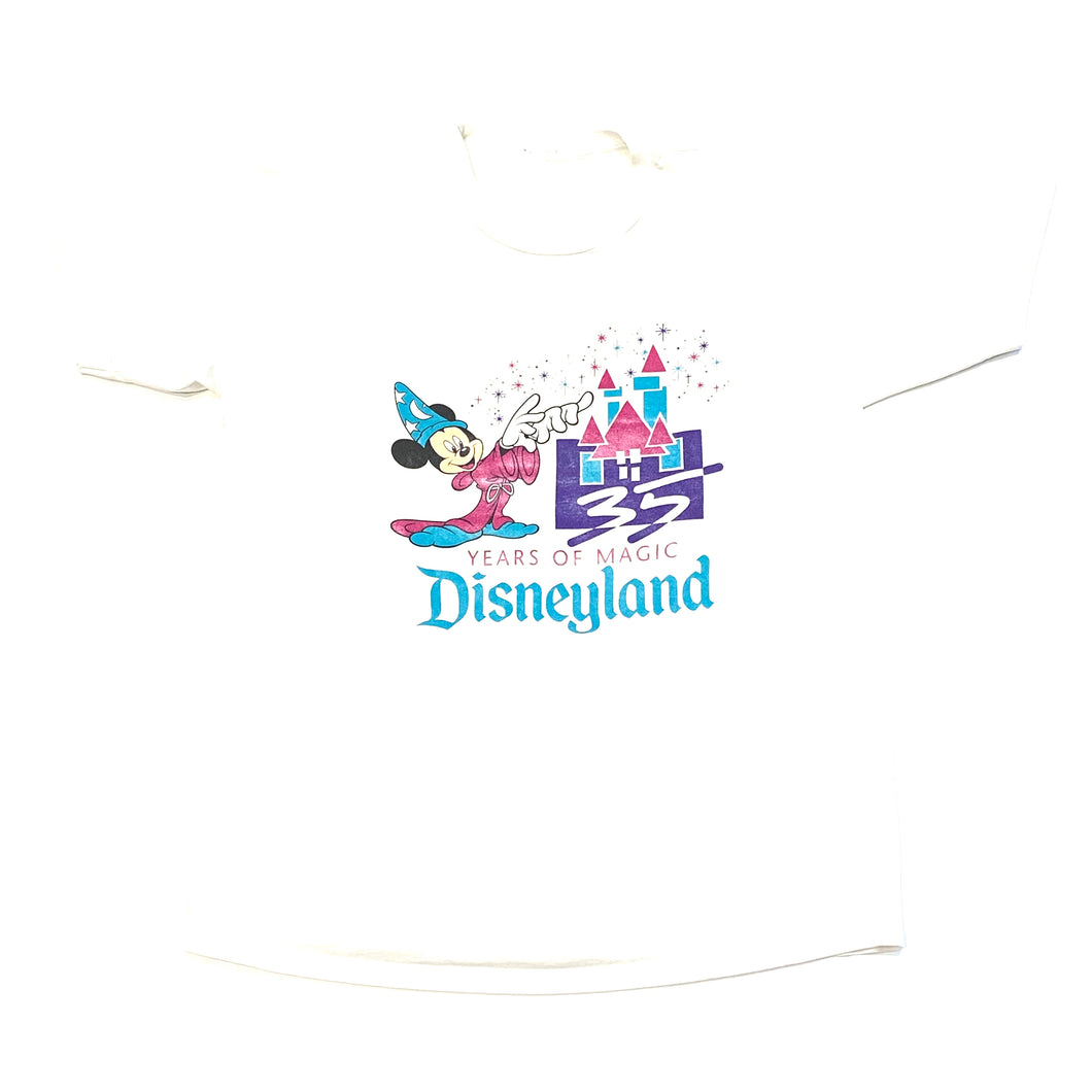 Vintage 1990 Disney 35 Years of Magic Mickey Mouse Single Stitch T-Shirt Womens Medium