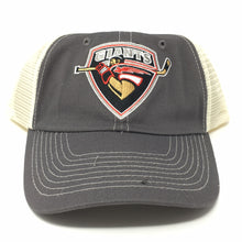 Load image into Gallery viewer, Front view of WHL Vancouver Giants Mesh Snapback Hat
