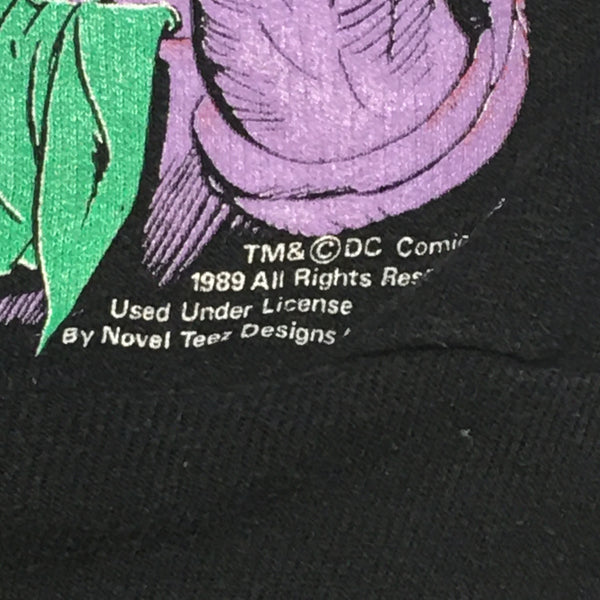 Vintage 1989 DC Comics Joker Sweatshirt Kids Small