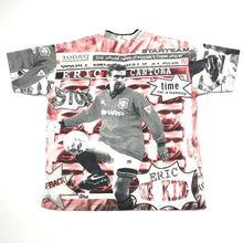Load image into Gallery viewer, Vintage 90&#39;s Eric Cantona All Over Print Single Stitch T-Shirt Mens Medium
