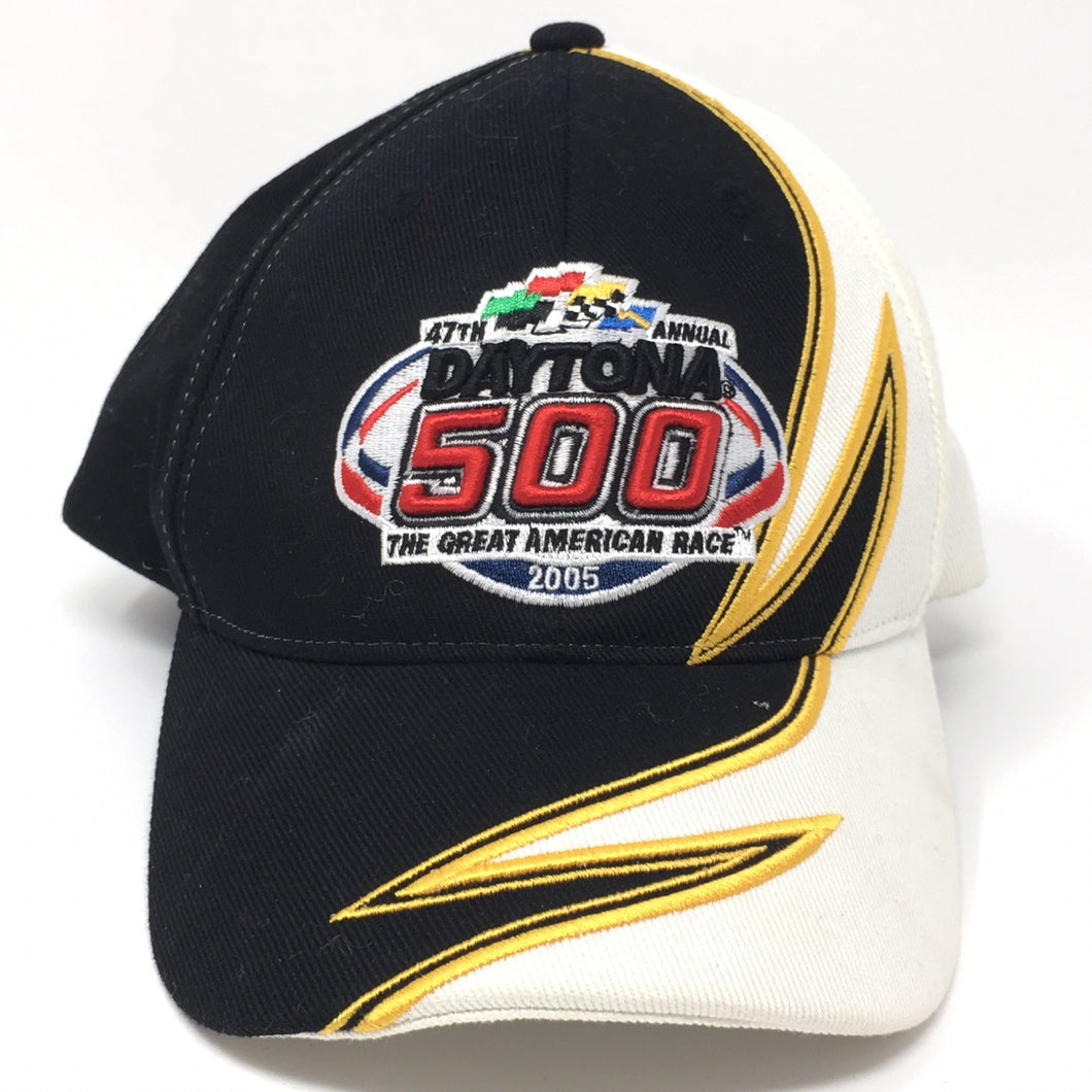 Front view of NASCAR 2005 Daytona 500 Strapback Hat