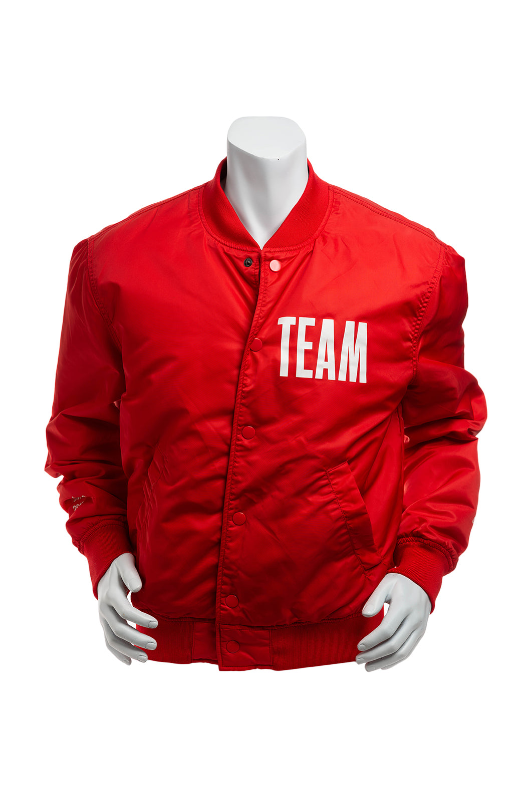 H&M Justin Bieber 2017 Purpose Stadium Tour Team Bomber Jacket Men's Medium