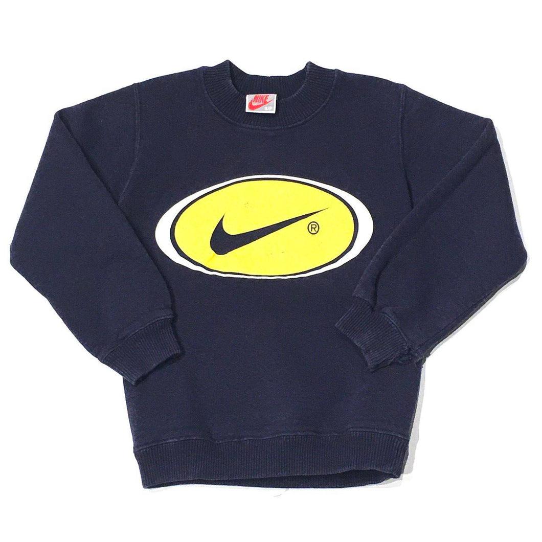 Vintage 90’s Nike Big Swoosh Sweatshirt Kids Small
