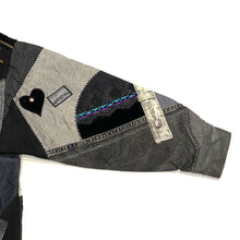 Load image into Gallery viewer, Vintage 90&#39;s Denim Patchwork Jacket Womens XL
