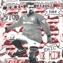 Load image into Gallery viewer, Vintage 90&#39;s Eric Cantona All Over Print Single Stitch T-Shirt Mens Medium

