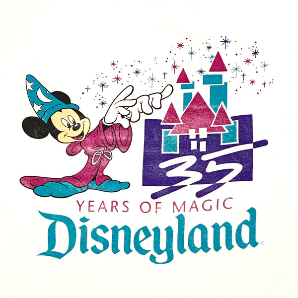 Vintage 1990 Disney 35 Years of Magic Mickey Mouse Single Stitch T-Shirt Womens Medium